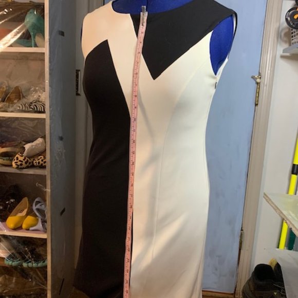 Cynthia Rowley colorblock bodycon dress, size M - Picture 3 of 3